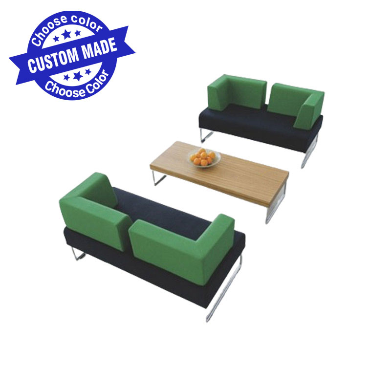 FAISAL 2 seat Vegan Leather Sofa