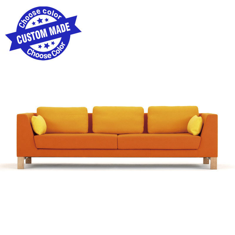 FAUSTO 3 seat Vegan Leather Sofa