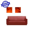 GILL 2 seat Vegan Leather Sofa