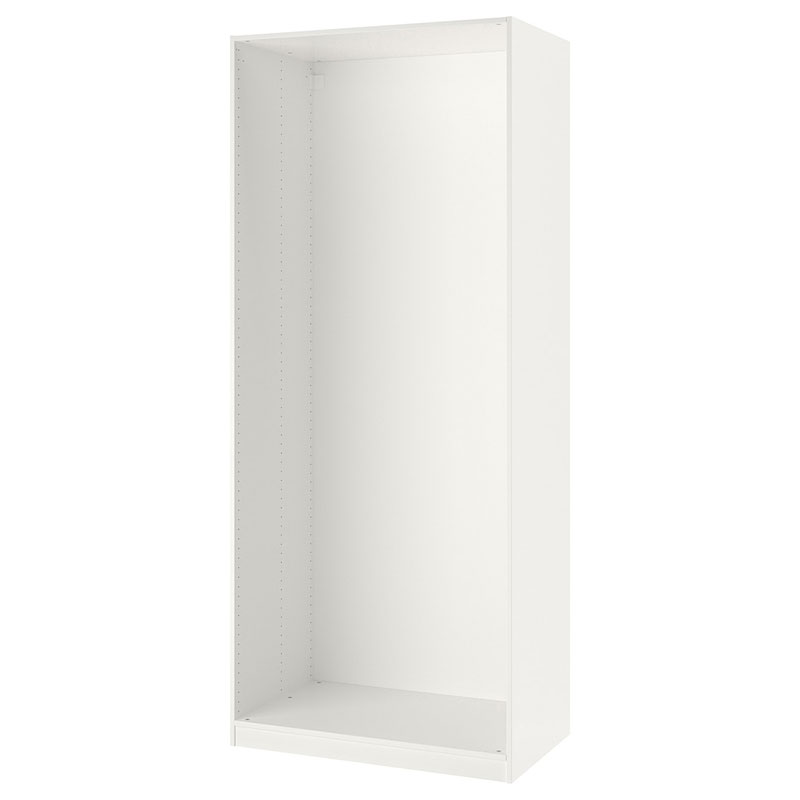 IKEA PAX Wardrobe Frame, White, 100X58X236 cm