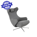 GALEN H-5201 pedal Vegan Leather Armchair