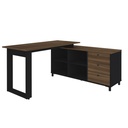  Juazeiro Desk - Ipe/ Black large