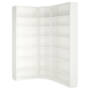 IKEA BILLY bookcase corner comb w ext units white 136/136x28x237 cm