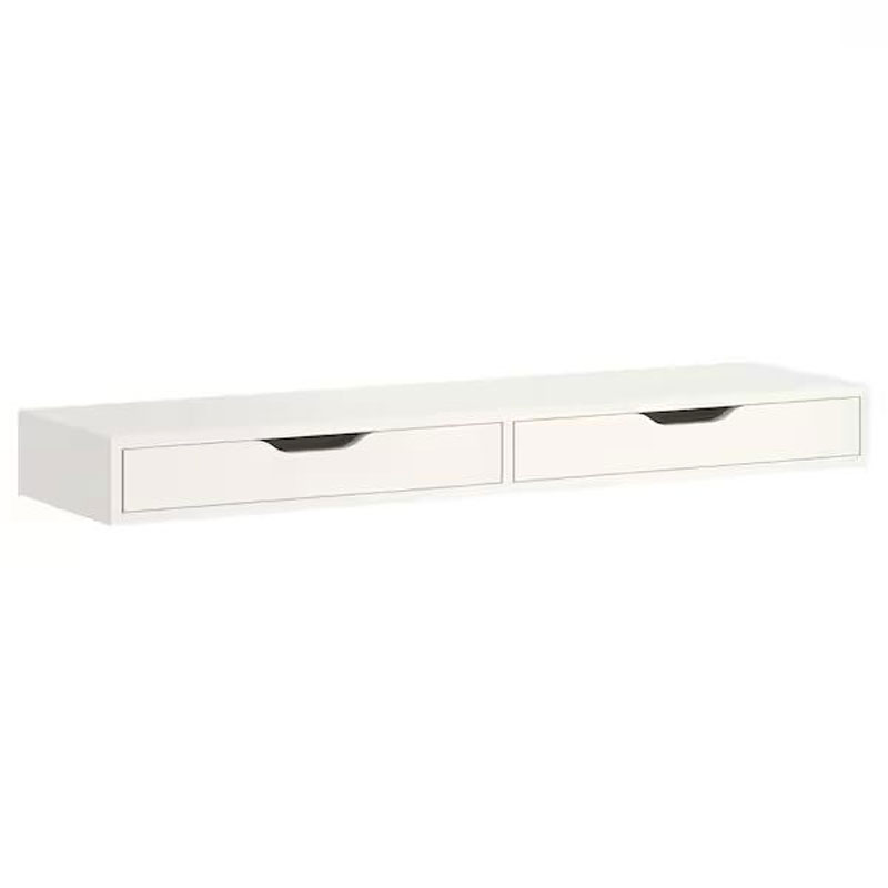 IKEA Ekby ALEX Shelf with Drawers, White