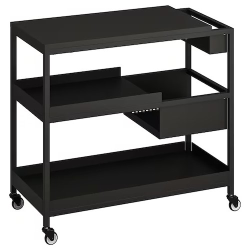 IKEA TROTTEN Trolley, Anthracite, 80x40 cm