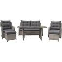 CARTER Outdoor Sofa Set Grey