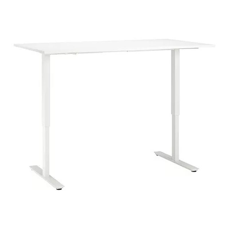 IKEA TROTTEN Desk Sit/Stand, White, 160x80 cm