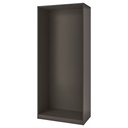 IKEA Wardrobe Frame, Dark Grey, 100x58x236 cm