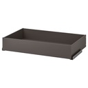 IKEA KOMPLEMENT Drawer, Dark Grey, 100x58 cm