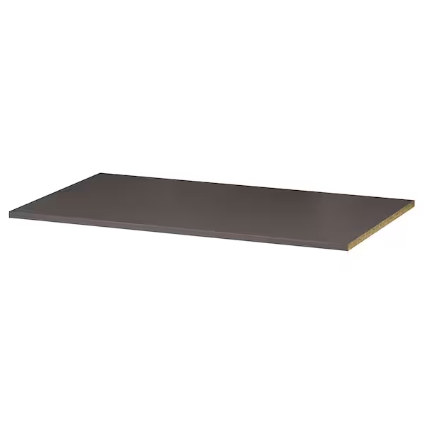 IKEA KOMPLEMENT Shelf, Dark Grey, 100x58 cm