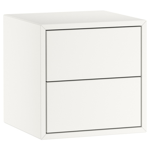 EKET Cabinet with 2 Drawers, White 35X35X35 cm
