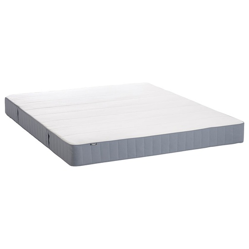 IKEA VESTMARKA Sprung mattress, extra firm/light blue, 150x200 cm,queen size