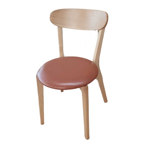 Edirne Dining Chair X2Pcs, Brown