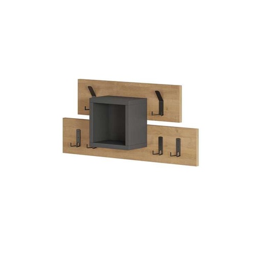 Cayıralan OAK - ANTHRACITE COAT HOOKS