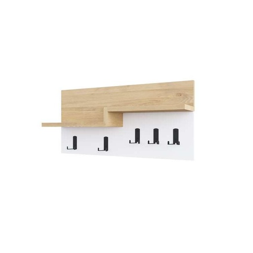 Gurgentepe OAK - WHITE COAT HOOKS