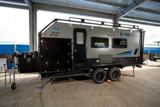 Darien+ Caravan (Wet-Dry Separated )With Domestic Fridge, Ac & Charging Invertor