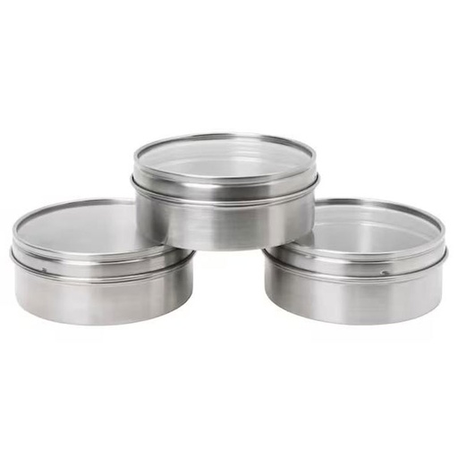 Grundtal Container, Stainless Steel 3Pk