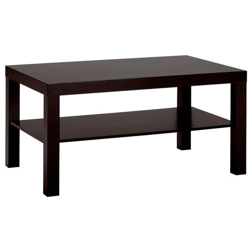 Lack Coffee Table, Black-Brown