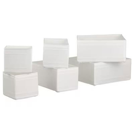 SKUBB Box, Set of 6, White