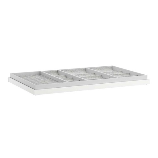 KOMPLEMENT Pull-out Tray with Insert, White 100X58 cm, 7.83 Kg