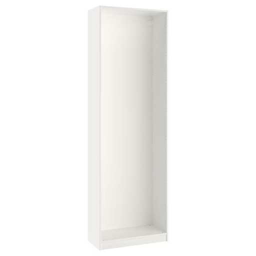 IKEA PAX wardrobe frame white 75x35x236 cm
