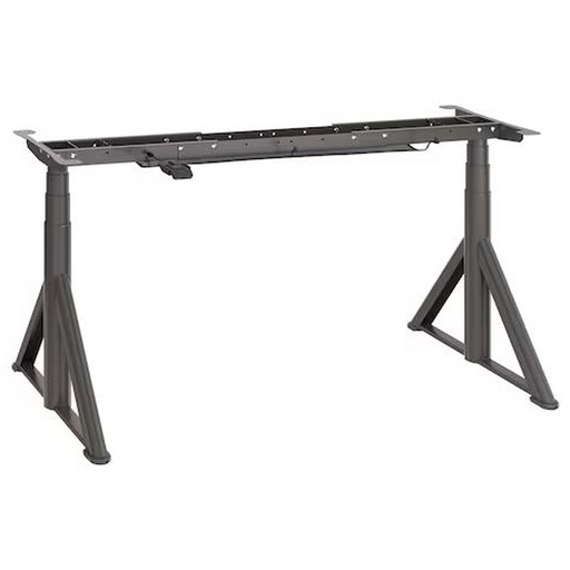 Idåsen Underframe Sit-Stand F Table Tp, El, Dark Grey, 146X70 cm