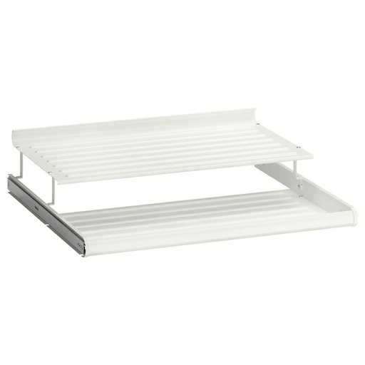 IKEA KOMPLEMENT Pull-out Shoe Shelf, White,75x58cm