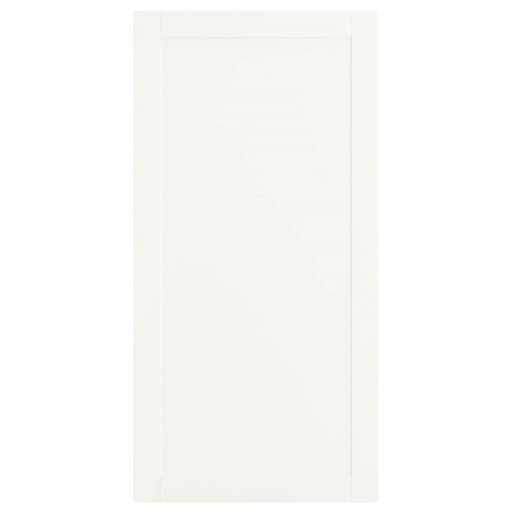 SANNIDAL Door, White, 60X120 cm