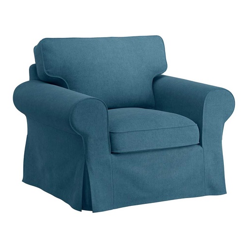 EKTORP Armchair Cover, Tallmyra Blue