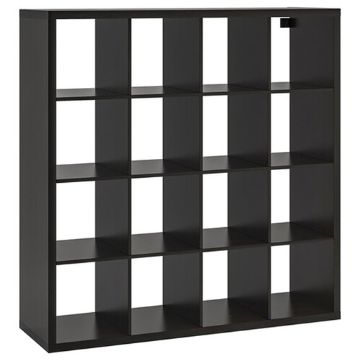 KALLAX Shelving Unit,147X147cm,4X4,Blackbrown