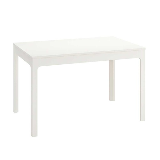 Ekedalen Extendable Table, White,120-180X80 cm