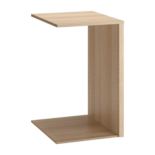 IKEA KOMPLEMENT Divider for Frames, White Stained Oak Effect 75-100X58 cm