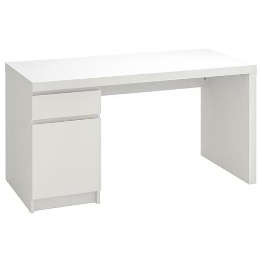 MALM Desk, White 140X65cm