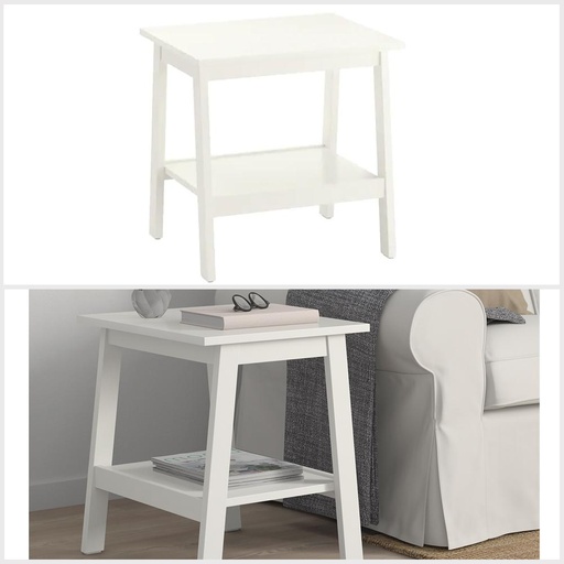 Lunnarp Side Table, White