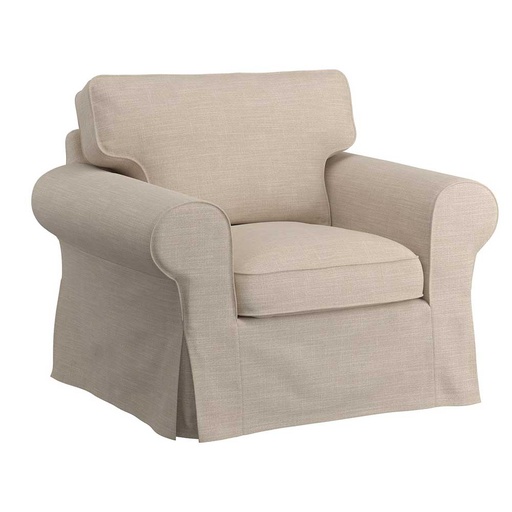 EKTORP Cover for Armchair, Hillared Beige (cover only)