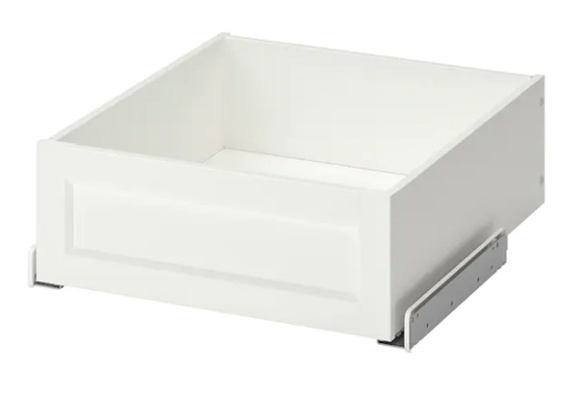 KOMPLEMENT Drawer with Framed Front, White, 50X58 cm