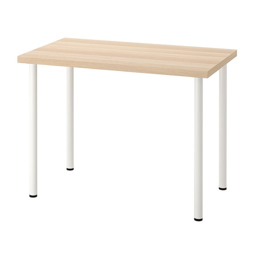LINNMON - ADILS Desk White Stained Oak Effect, White 100X60 cm
