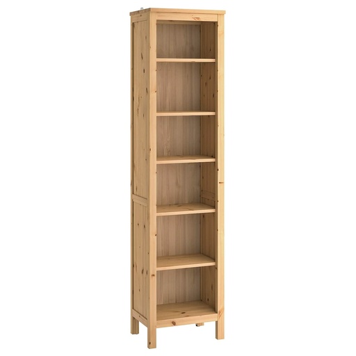HEMNES Bookcase, Light Brown Size 49X198 cm