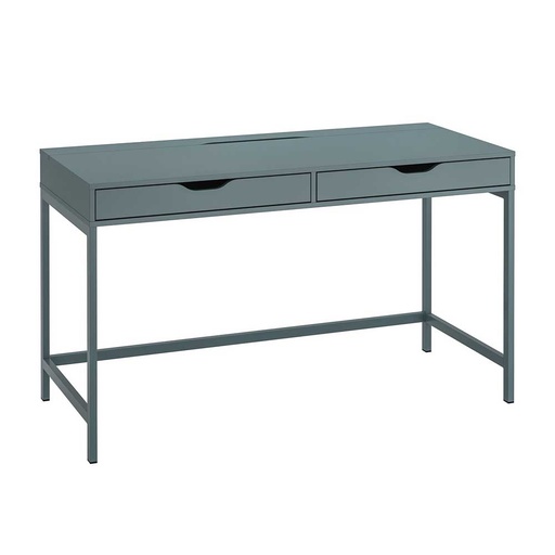ALEX Desk Grey-Turquoise 132X58 cm