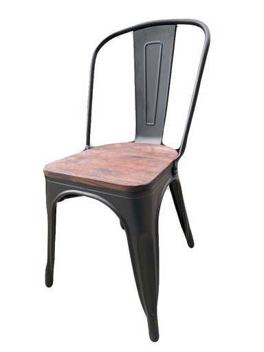 MOSCOW Black Vintage Chair X4 4pcs