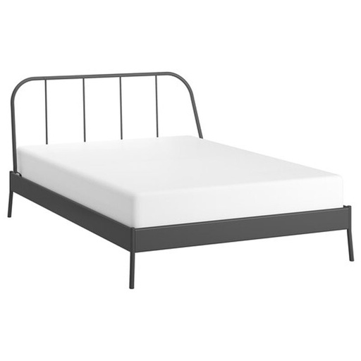 KOPARDAL Bed Frame Grey-Luroy 150X200 cm,queen