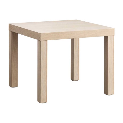 IKEA Lack Side Table White Stained Oak Effect 55X55 cm