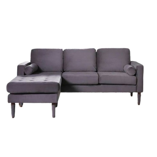 PADUA Sofa Grey Velvet