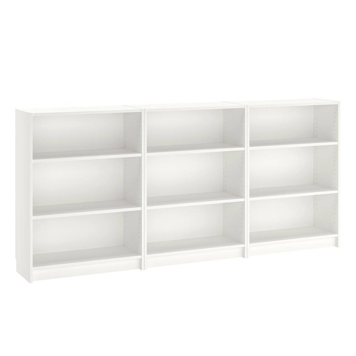 BILLY Bookcase, White,240x28x106 cm