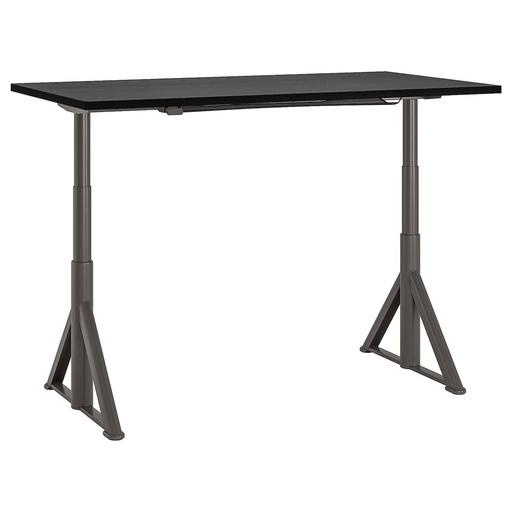 Idasen Desk Sit-Stand, Black, Dark Grey