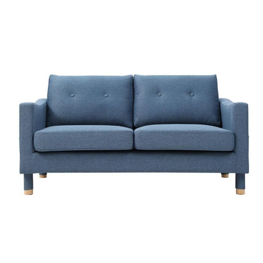 Zaire 2 Seater Sofa, Blue