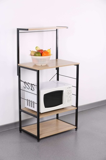 Banjul Microwave Shelf Rack Stand,Kitchen Shelf Rack Stand, 60X40X123cm