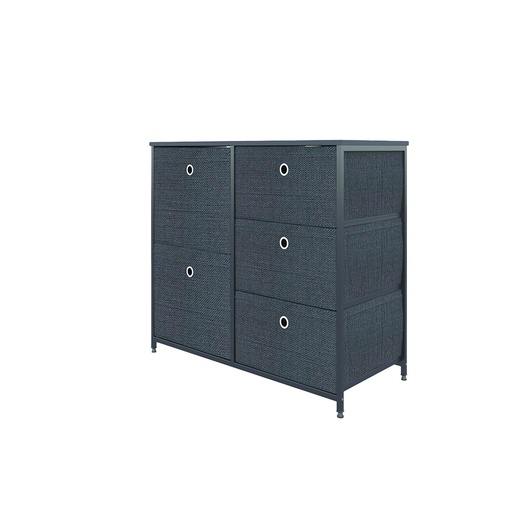 Grampian Drawer Storage Unit, Black