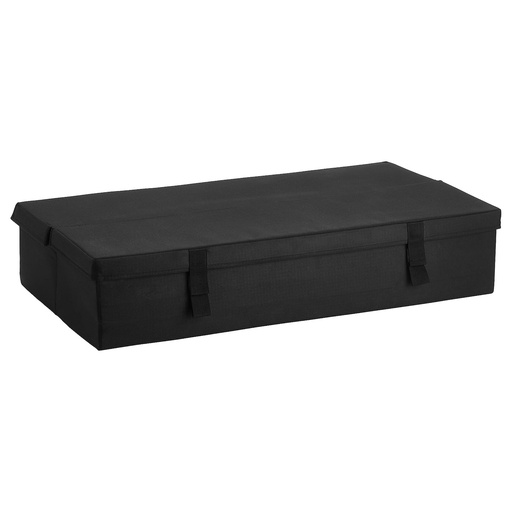LYCKSELE Storage box for sleeper sofa, black