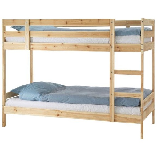 Mydal Bunk Bed Frame, Pine, 90X200cm